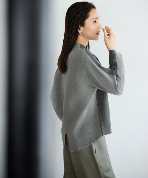 S size ONWARD(小さいサイズ) / エスサイズオンワード ニット・セーター | 【セットアップ対応】ウールミラノボトルネック ニット | 詳細2