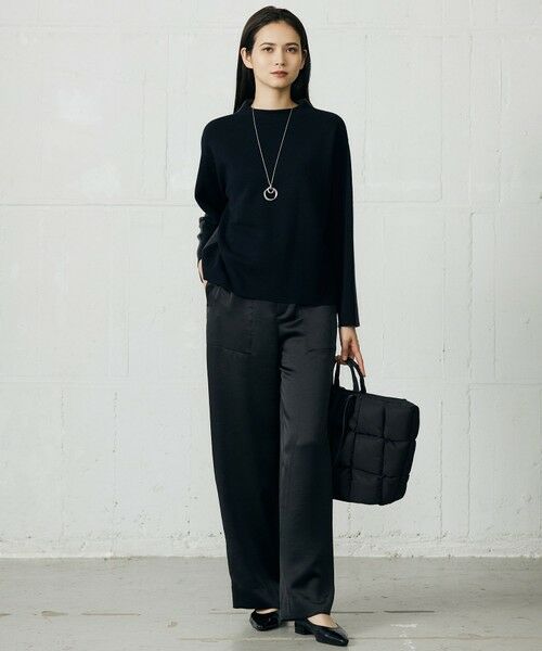 S size ONWARD(小さいサイズ) / エスサイズオンワード ニット・セーター | 【セットアップ対応】ウールミラノボトルネック ニット | 詳細17