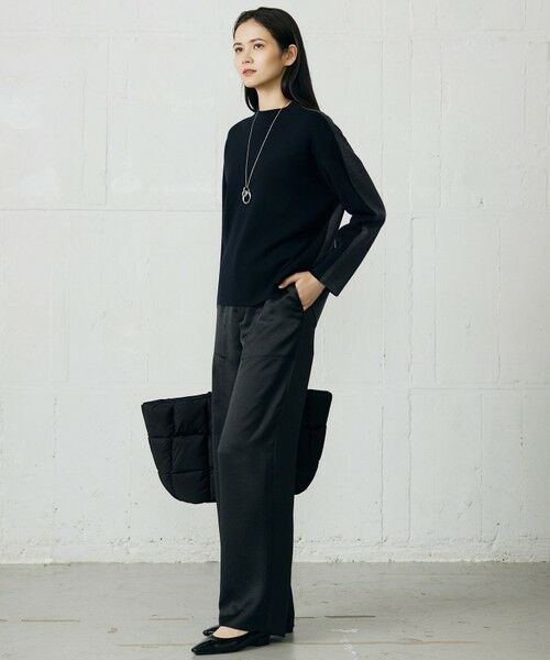 S size ONWARD(小さいサイズ) / エスサイズオンワード ニット・セーター | 【セットアップ対応】ウールミラノボトルネック ニット | 詳細18