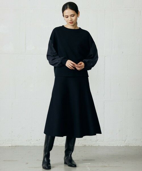 S size ONWARD(小さいサイズ) / エスサイズオンワード ニット・セーター | ウールミラノランタンスリーブ ニット | 詳細3