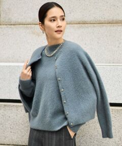 S size ONWARD(小さいサイズ) / エスサイズオンワード カーディガン・ボレロ | 【SHIHOさん着用】ヘアリーフォックス カーディガン