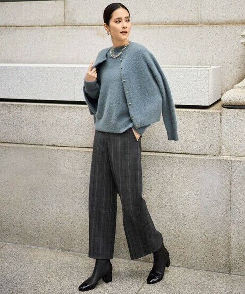 S size ONWARD(小さいサイズ) / エスサイズオンワード ニット・セーター | 【SHIHOさん着用】ヘアリーフォックスプルオーバー ニット | 詳細2