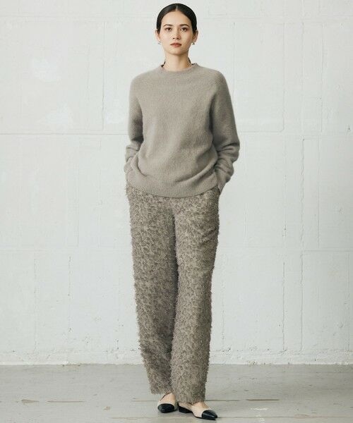 S size ONWARD(小さいサイズ) / エスサイズオンワード ニット・セーター | 【SHIHOさん着用】ヘアリーフォックスプルオーバー ニット | 詳細13