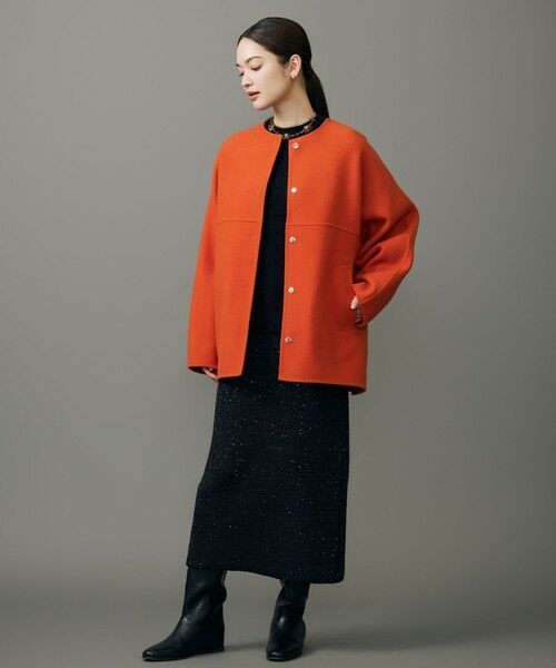 S size ONWARD(小さいサイズ) / エスサイズオンワード ニット・セーター | 【SHIHOさん着用】ヘアリーフォックスプルオーバー ニット | 詳細19