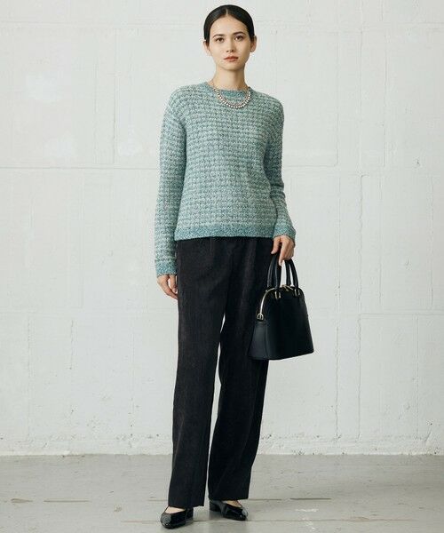 S size ONWARD(小さいサイズ) / エスサイズオンワード ニット・セーター | ツイーディー ニット | 詳細1