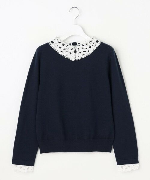 S size ONWARD(小さいサイズ) / エスサイズオンワード ニット・セーター | レース襟 ニット | 詳細11