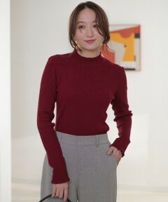 S size ONWARD(小さいサイズ) / エスサイズオンワード ニット・セーター | CICA加工 フリルネック プルオーバー