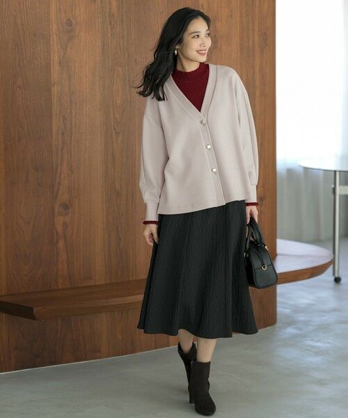 S size ONWARD(小さいサイズ) / エスサイズオンワード ニット・セーター | CICA加工 フリルネック プルオーバー | 詳細12