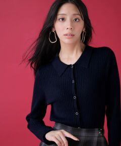 S size ONWARD(小さいサイズ) / エスサイズオンワード ニット・セーター | CICA加工 襟デザイン ニット