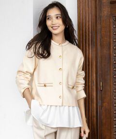 S size ONWARD(小さいサイズ) / エスサイズオンワード カーディガン・ボレロ | CICA加工 ニット ジャケット