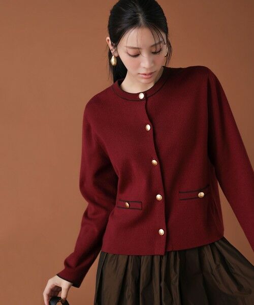 S size ONWARD(小さいサイズ) / エスサイズオンワード カーディガン・ボレロ | CICA加工 ニット ジャケット | 詳細15