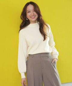 S size ONWARD(小さいサイズ) / エスサイズオンワード ニット・セーター | CICA加工 ビューティ畔ボトルネック ニット