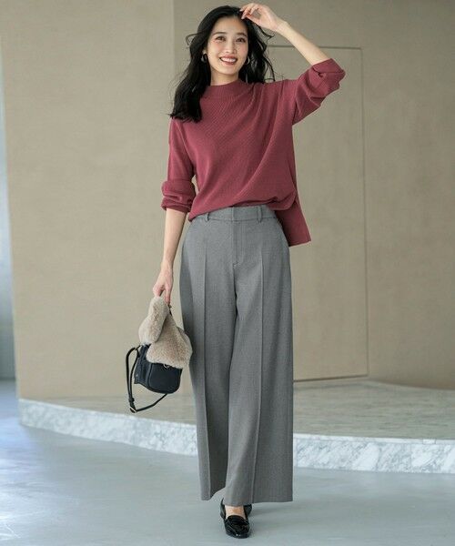 S size ONWARD(小さいサイズ) / エスサイズオンワード ニット・セーター | CICA加工 ビューティ畔ボトルネック ニット | 詳細11