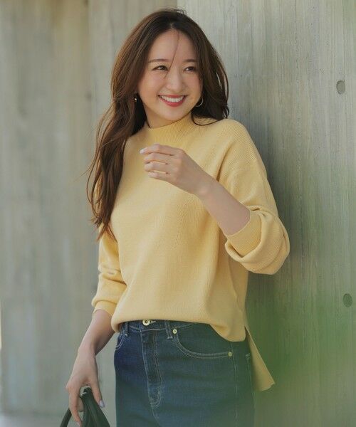 S size ONWARD(小さいサイズ) / エスサイズオンワード ニット・セーター | CICA加工 ビューティ畔ボトルネック ニット | 詳細18