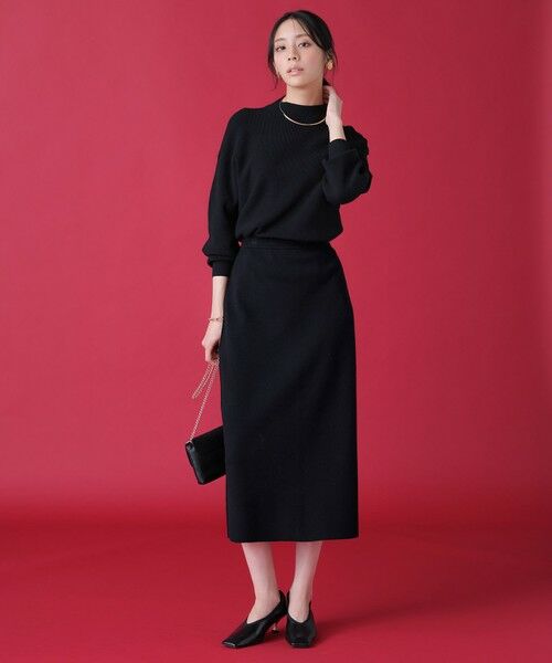 S size ONWARD(小さいサイズ) / エスサイズオンワード ニット・セーター | CICA加工 ビューティ畔ボトルネック ニット | 詳細23