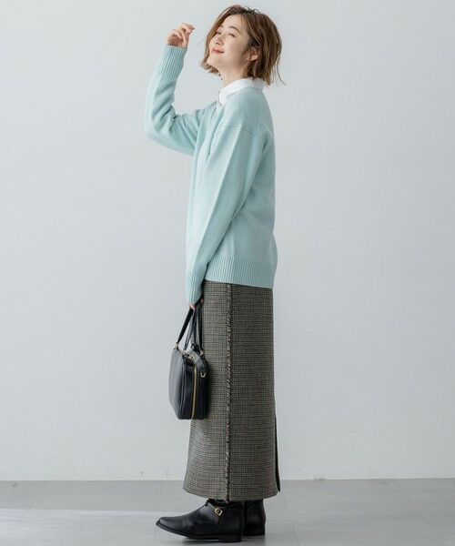 S size ONWARD(小さいサイズ) / エスサイズオンワード ニット・セーター | 【見上愛さんコラボカラー/VERY・GISELe掲載】カシミヤブレンド Vネック ニット | 詳細30