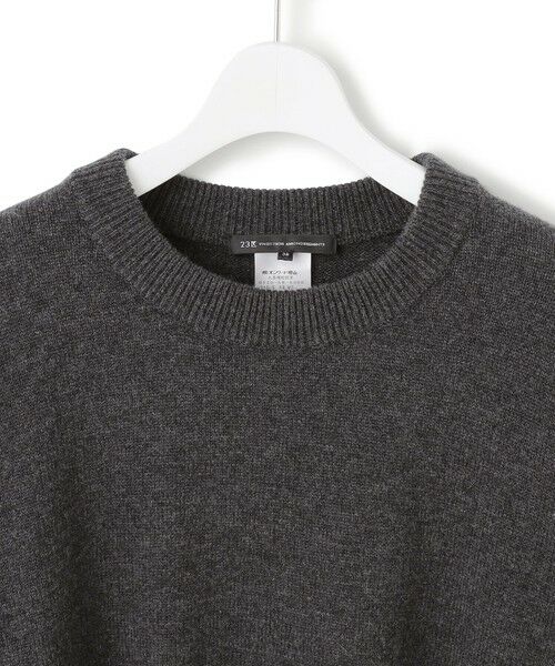 S size ONWARD(小さいサイズ) / エスサイズオンワード ニット・セーター | 【見上愛さん着用/Oggi掲載/洗える】カシミヤブレンド サイドジップ  ニットチュニック | 詳細15