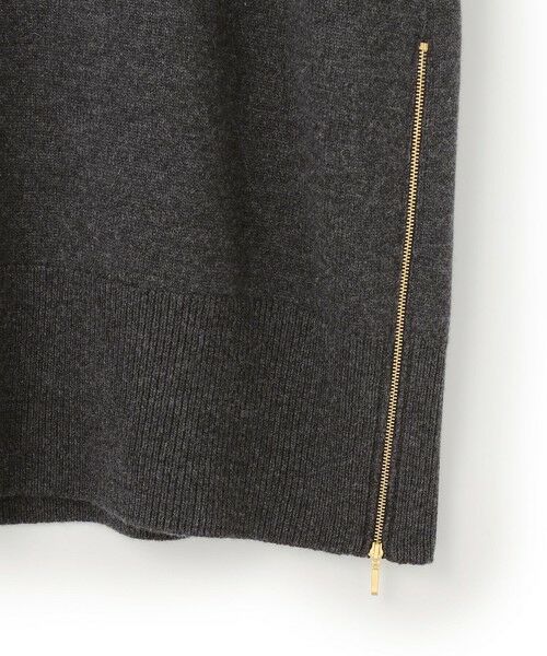 S size ONWARD(小さいサイズ) / エスサイズオンワード ニット・セーター | 【見上愛さん着用/Oggi掲載/洗える】カシミヤブレンド サイドジップ  ニットチュニック | 詳細17