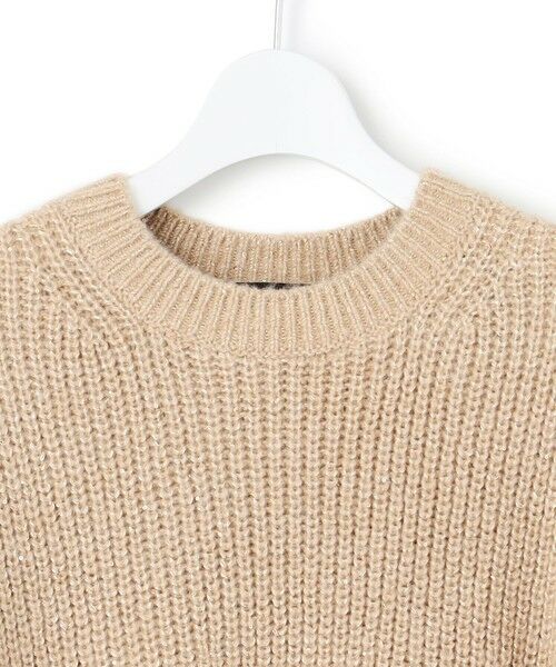 S size ONWARD(小さいサイズ) / エスサイズオンワード ニット・セーター | 【洗える】スパンコールバルキー クロップド ニット | 詳細13