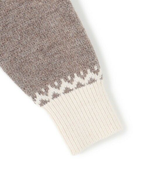 S size ONWARD(小さいサイズ) / エスサイズオンワード ニット・セーター | 【洗える】ジャガード クルーネック ニット | 詳細16