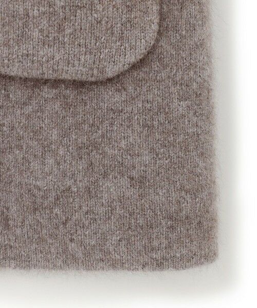 S size ONWARD(小さいサイズ) / エスサイズオンワード その他アウター | 【洗える】ラクーンブレンドダブルフェイス フーディー ニットカーディガン | 詳細14