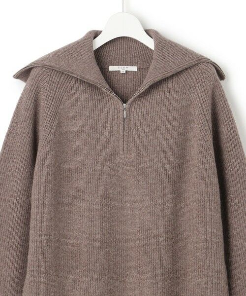 S size ONWARD(小さいサイズ) / エスサイズオンワード ミニ丈・ひざ丈ワンピース | 【SLOW/一部店舗限定】ソフトウール ニット ワンピース | 詳細5