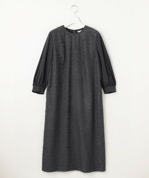 S size ONWARD(小さいサイズ) / エスサイズオンワード ロング・マキシ丈ワンピース | 【カタログ掲載】ループカットジャカード ワンピース | 詳細6