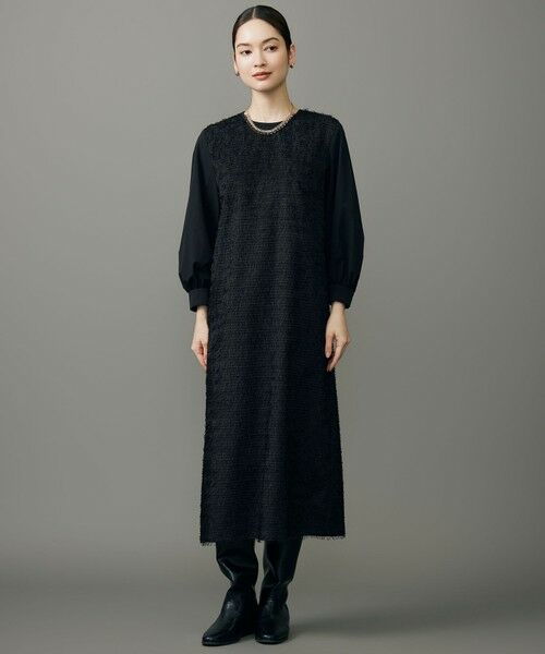 S size ONWARD(小さいサイズ) / エスサイズオンワード ロング・マキシ丈ワンピース | 【カタログ掲載】ループカットジャカード ワンピース | 詳細15