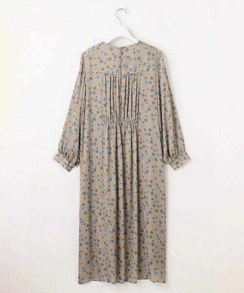 S size ONWARD(小さいサイズ) / エスサイズオンワード ロング・マキシ丈ワンピース | マルチポルカドットプリント ワンピース | 詳細8