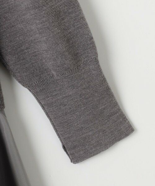 S size ONWARD(小さいサイズ) / エスサイズオンワード ロング・マキシ丈ワンピース | 【カタログ掲載】ウールミラノ異素材 ワンピース | 詳細10