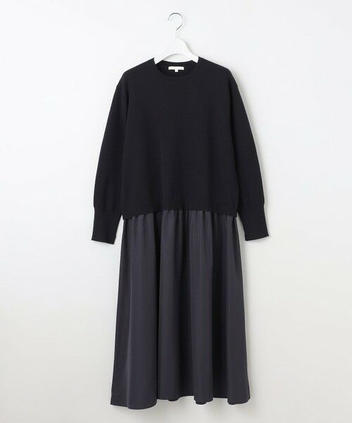 S size ONWARD(小さいサイズ) / エスサイズオンワード ロング・マキシ丈ワンピース | 【カタログ掲載】ウールミラノ異素材 ワンピース | 詳細17