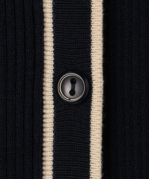 S size ONWARD(小さいサイズ) / エスサイズオンワード ミニ丈・ひざ丈ワンピース | バイカラーデザインニット ワンピース | 詳細12