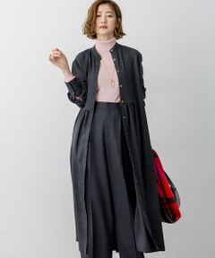 S size ONWARD(小さいサイズ) / エスサイズオンワード ロング・マキシ丈ワンピース | 【洗える】TWビエラ ブザム ワンピース