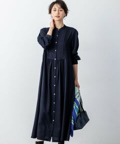 S size ONWARD(小さいサイズ) / エスサイズオンワード ロング・マキシ丈ワンピース | 【洗える】TWビエラ ブザム ワンピース