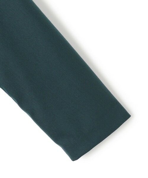 S size ONWARD(小さいサイズ) / エスサイズオンワード ロング・マキシ丈ワンピース | 【洗える】メリノウールサテン ワンピース | 詳細12