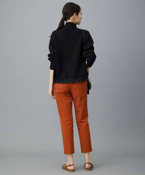 S size ONWARD(小さいサイズ) / エスサイズオンワード その他パンツ | TRギャバ裏起毛テーパード パンツ | 詳細2