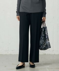 S size ONWARD(小さいサイズ) / エスサイズオンワード その他パンツ | 【カタログ掲載】TRギャバ裏起毛ワイド パンツ