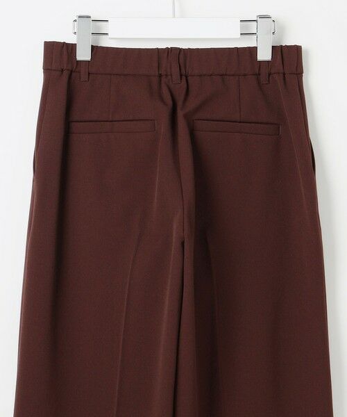 S size ONWARD(小さいサイズ) / エスサイズオンワード その他パンツ | 【カタログ掲載】TRギャバ裏起毛ワイド パンツ | 詳細11