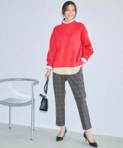 S size ONWARD(小さいサイズ) / エスサイズオンワード その他パンツ | ビューティサーモ2WAYストレッチ テーパードパンツ