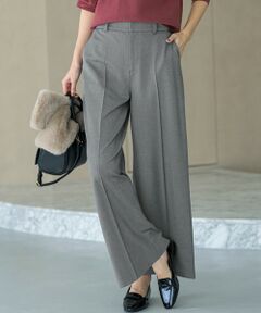 S size ONWARD(小さいサイズ) / エスサイズオンワード その他パンツ | ビューティサーモ2WAYストレッチ ワイドパンツ