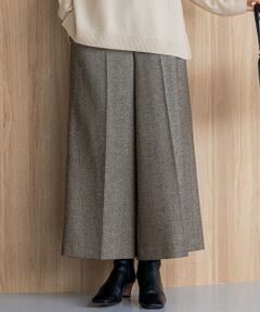 S size ONWARD(小さいサイズ) / エスサイズオンワード その他パンツ | ラメミックスツイード クロップド パンツ