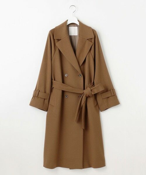 S size ONWARD(小さいサイズ) / エスサイズオンワード その他アウター | 【SHIHOさん着用】Super100sライトビーバーロング コート | 詳細10