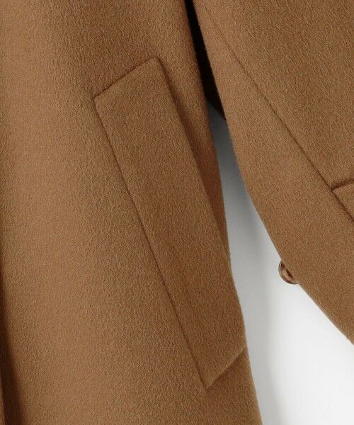 S size ONWARD(小さいサイズ) / エスサイズオンワード その他アウター | 【SHIHOさん着用】Super100sライトビーバーロング コート | 詳細14