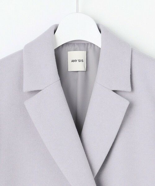 S size ONWARD(小さいサイズ) / エスサイズオンワード その他アウター | ウールライクロング チェスターコート | 詳細6