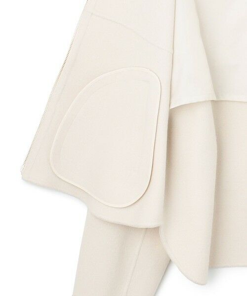 S size ONWARD(小さいサイズ) / エスサイズオンワード その他アウター | ウールライトリバー ノーカラー ショートコート | 詳細19