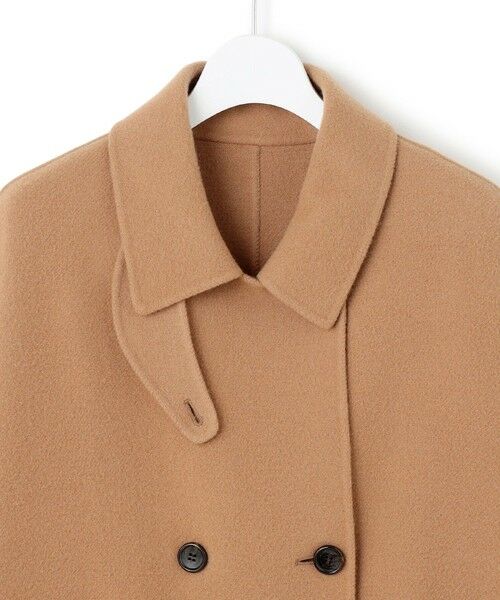 S size ONWARD(小さいサイズ) / エスサイズオンワード その他アウター | 【見上愛さん着用/Oggi12月号掲載】ウールライトリバー ポンチョシルエット コート | 詳細21