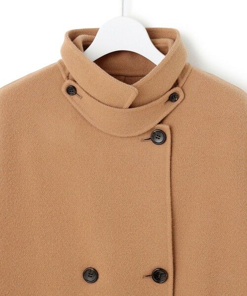 S size ONWARD(小さいサイズ) / エスサイズオンワード その他アウター | 【見上愛さん着用/Oggi12月号掲載】ウールライトリバー ポンチョシルエット コート | 詳細27