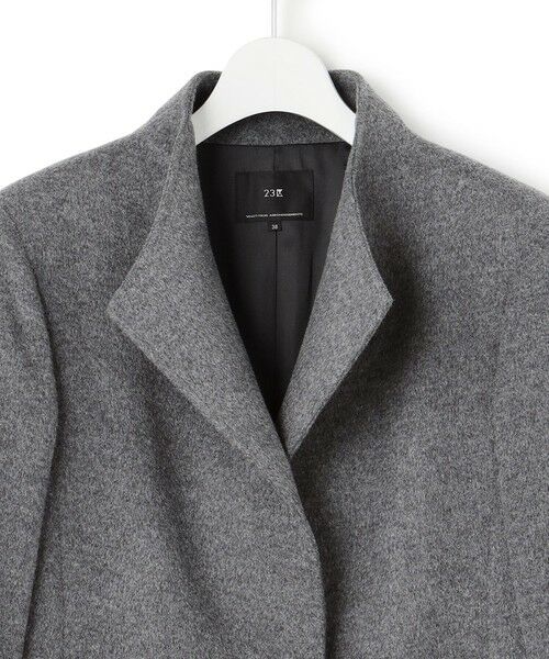 S size ONWARD(小さいサイズ) / エスサイズオンワード その他アウター | ウールカシミヤビーバー スタンドカラー  コート | 詳細9