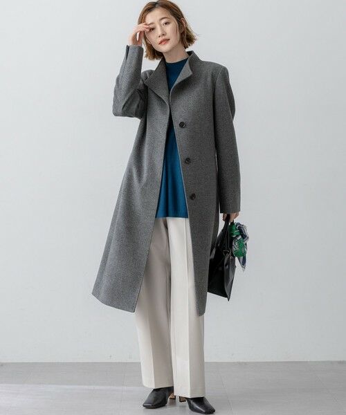 S size ONWARD(小さいサイズ) / エスサイズオンワード その他アウター | ウールカシミヤビーバー スタンドカラー  コート | 詳細2