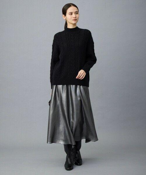 S size ONWARD(小さいサイズ) / エスサイズオンワード ミニ・ひざ丈スカート | 【カタログ掲載】シャイニーギャザー スカート | 詳細16